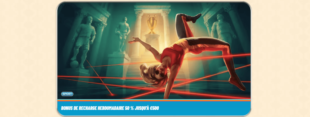 Vegasino Casino bonus recharge hebdomadaire