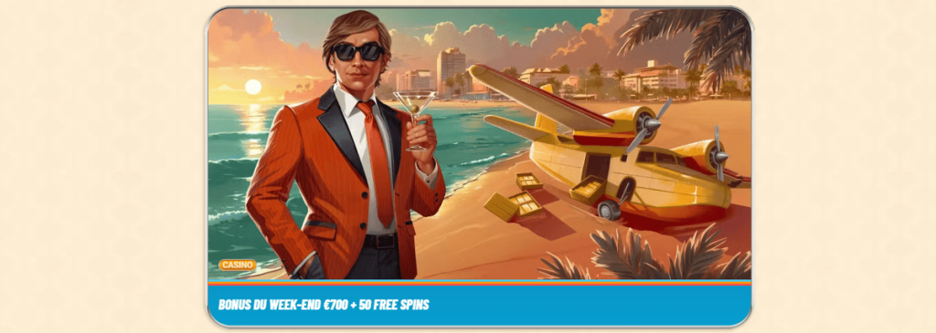 Vegasino Casino bonus weekend