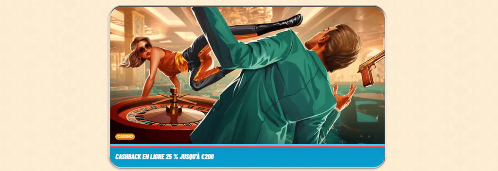 Vegasino Casino cashback