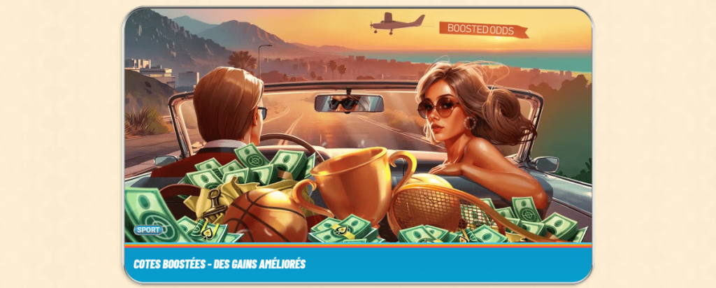 Vegasino Casino cotes boostées